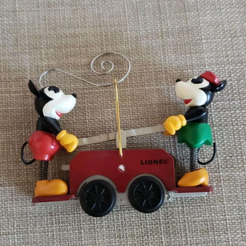 Disney vintage Mickey & Minnie ornament